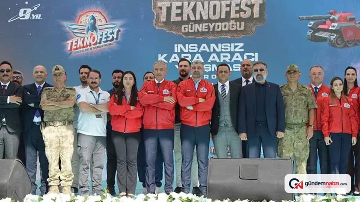Mardin’de TEKNOFEST insansız kara aracı yarışması başladı