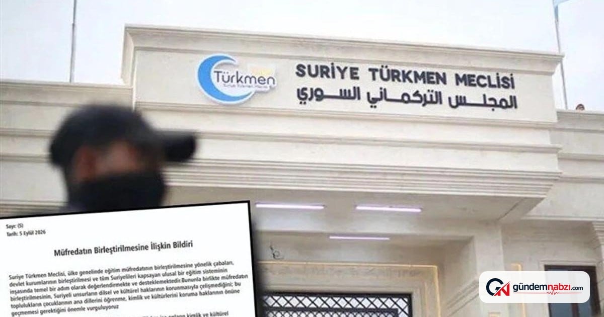 Suriye'de Türkçe eğitim müfredatından çıkarıldı