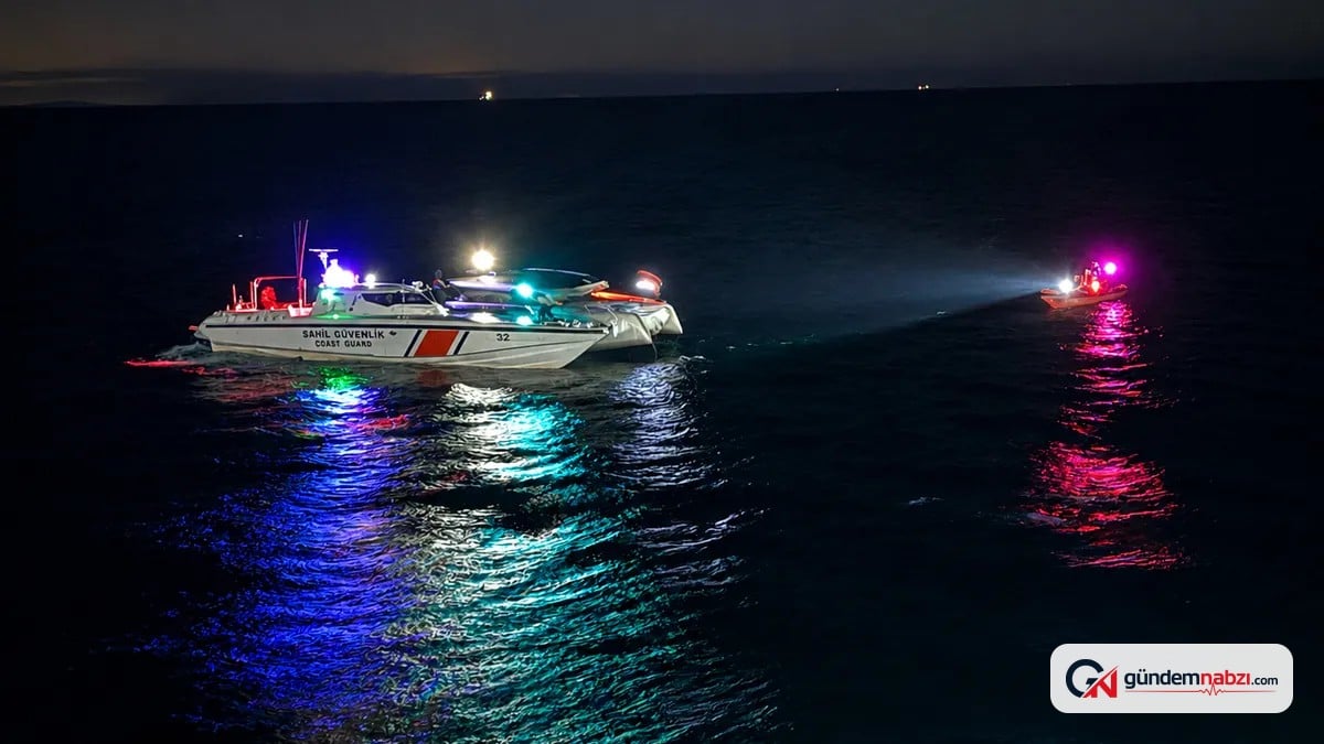 Tekirdağ açıklarında motoryatta yangın çıktı
