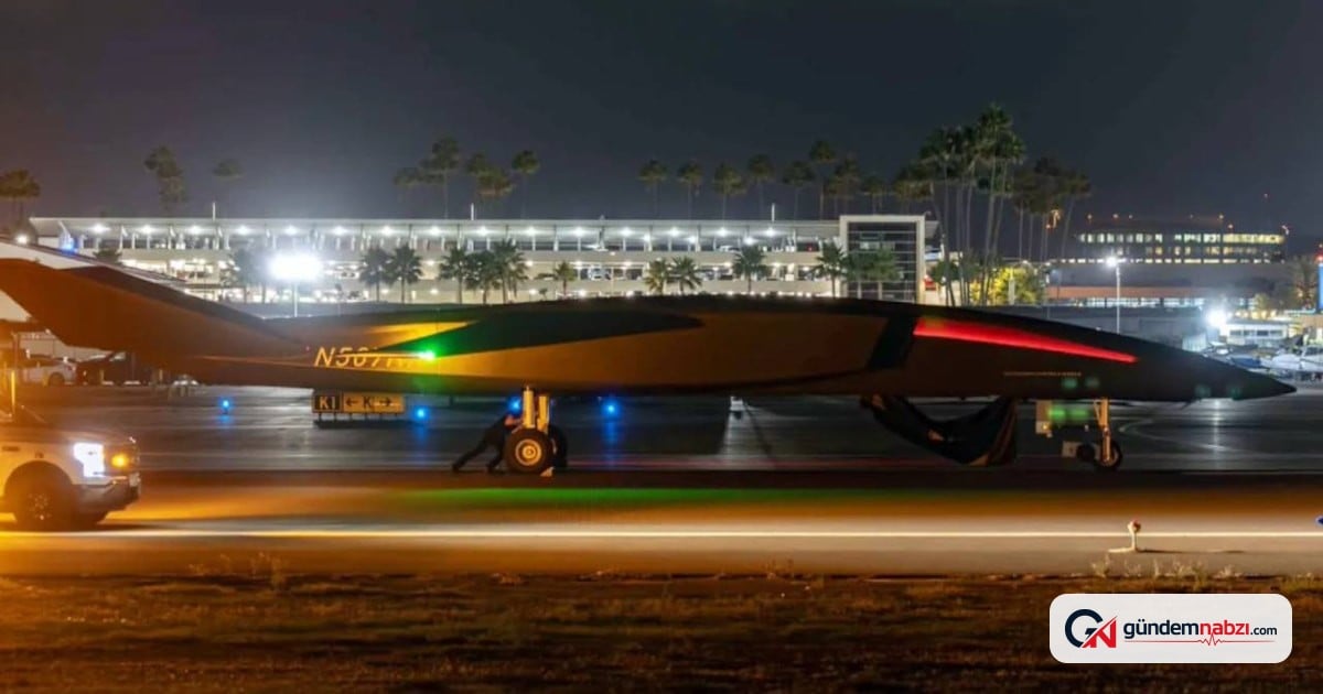 Long Beach Havalimanı'ndaki siyah jet RAVN X olarak belirlendi