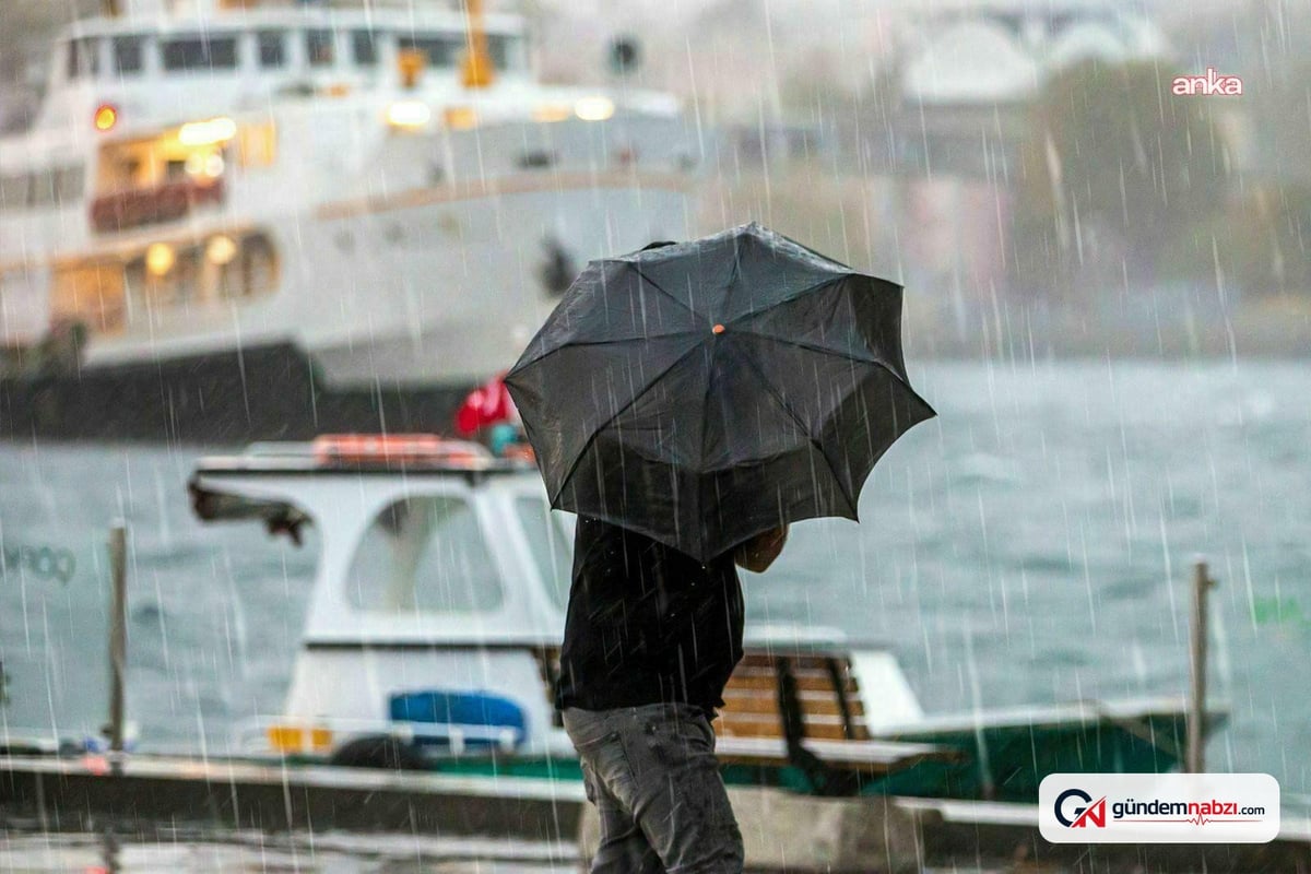 Doğu Karadeniz'de kuvvetli sağanak bekleniyor, sıcaklıklar düşecek