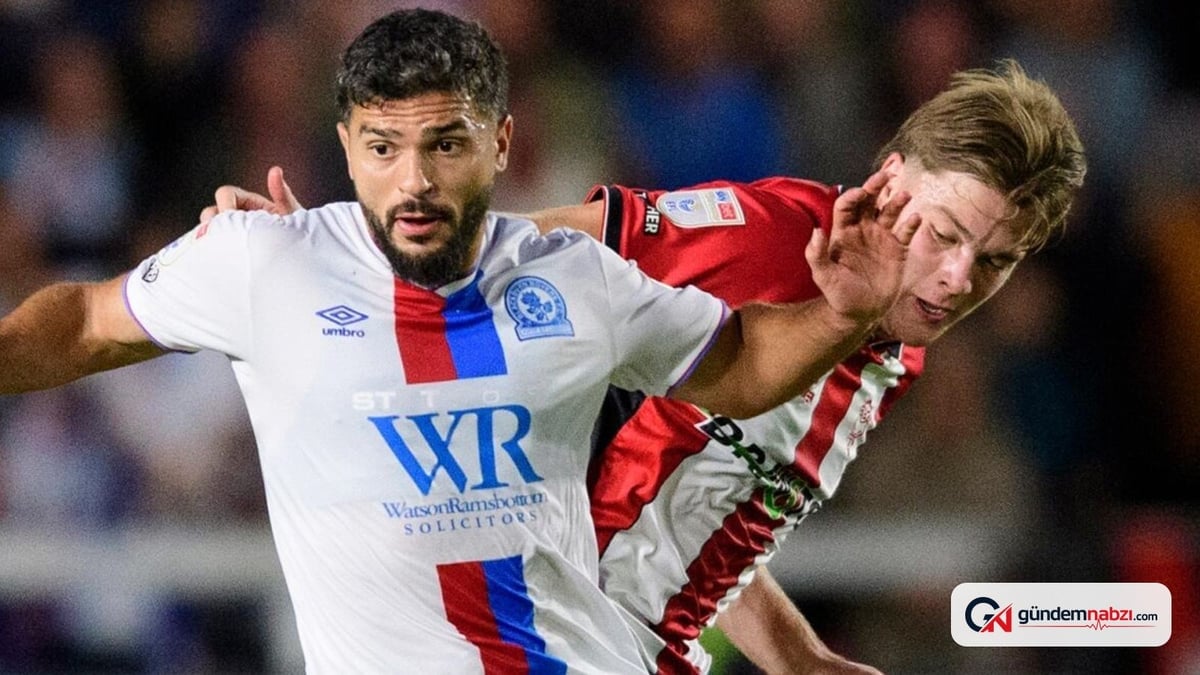 Lincoln 0-0 Blackburn: 10 kişi kalan Rovers, puan aldı