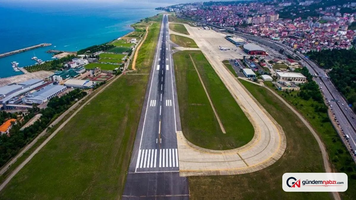 Trabzon Yeni Havalimanı'na ÇED Olumlu kararı verildi