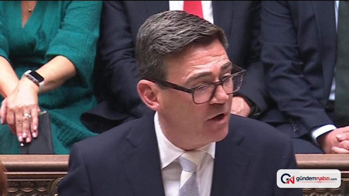 İngiltere Başbakanı Andy Burnham, parlamentoya ilk kez hitap etti