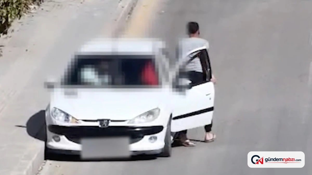 Kırıkkale'de drone denetiminde sürücü yolcuyla yer değiştirdi