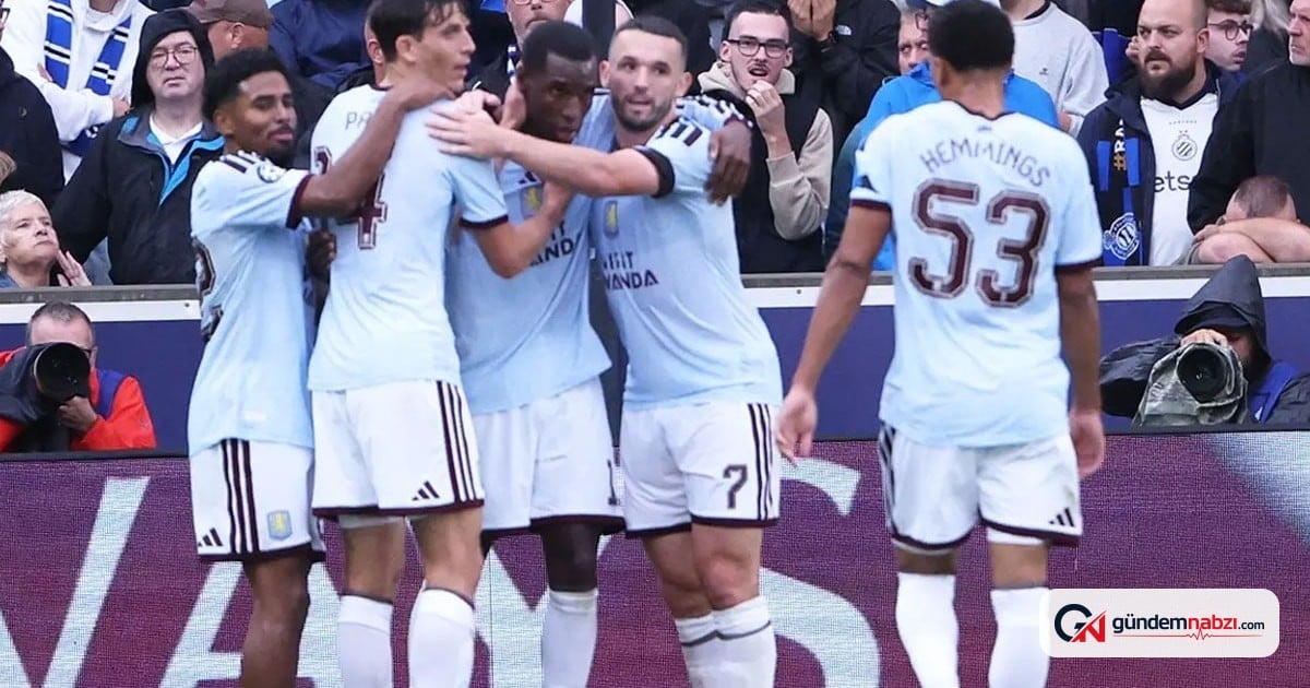 Aston Villa ve AEK Avrupa'da kazandı