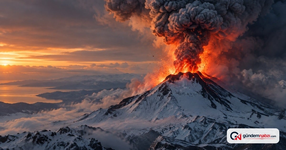32 milyon metreküp magma hareketlendi: 8,8 büyüklüğündeki deprem yanardağı uyandırdı