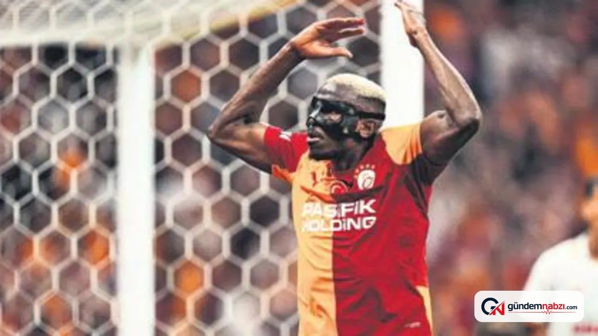 Victor Osimhen, Galatasaray'ı sırtladı