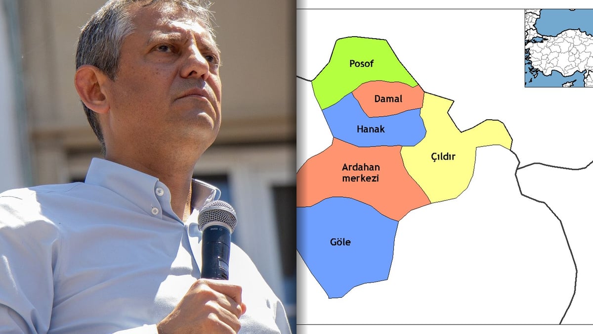 Özgür Özel Ardahan'da esnafın sorunlarını dinledi