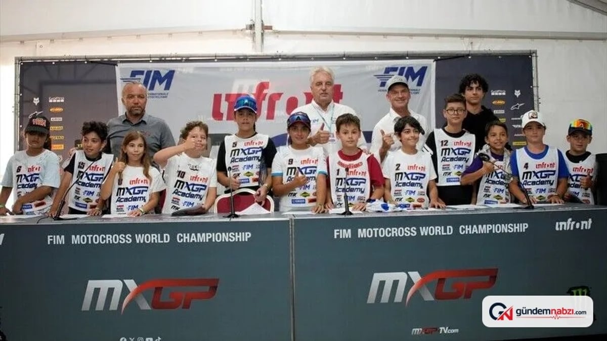 Genç motokroscular MXGP Akademi'de Eğitim aldı