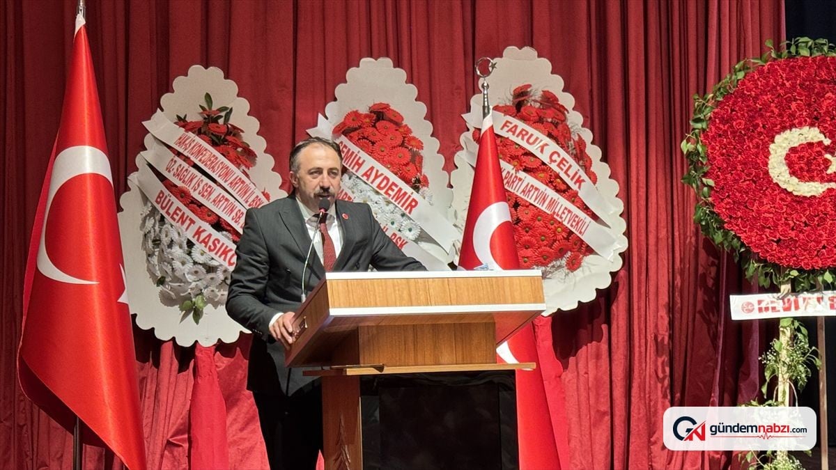 MHP Artvin İl Başkanlığı 15. Olağan Kongresi yapıldı