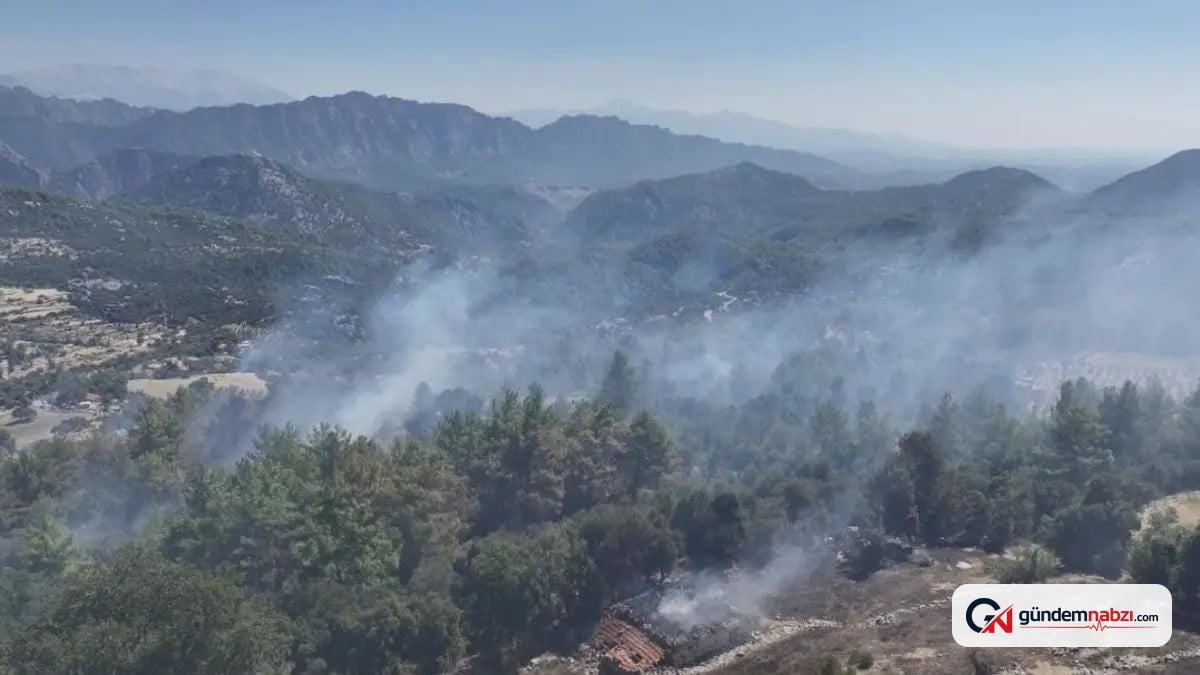 Burdur'da orman yangını kontrol altına alındı