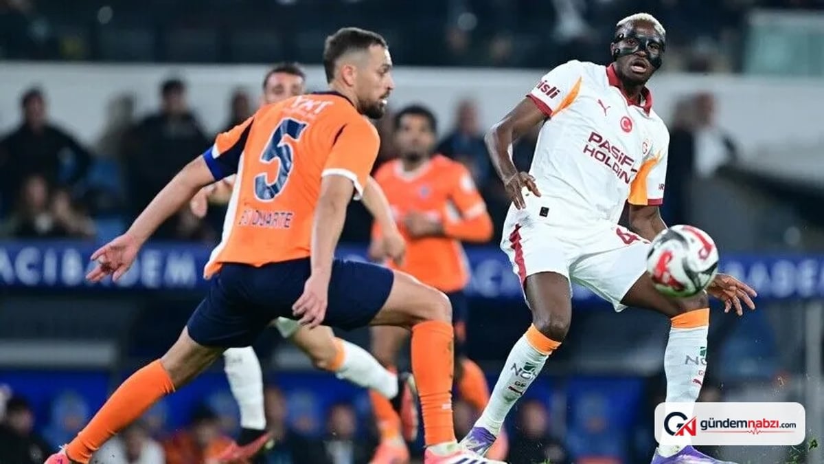 Galatasaray, Süper Lig'de Başakşehir ile karşılaşacak