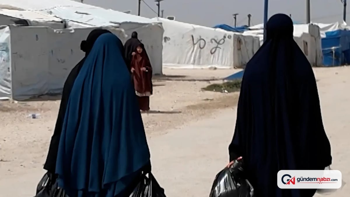 Suriye'nin Roj kampında kadınlar ve çocuklar mahsur kaldı