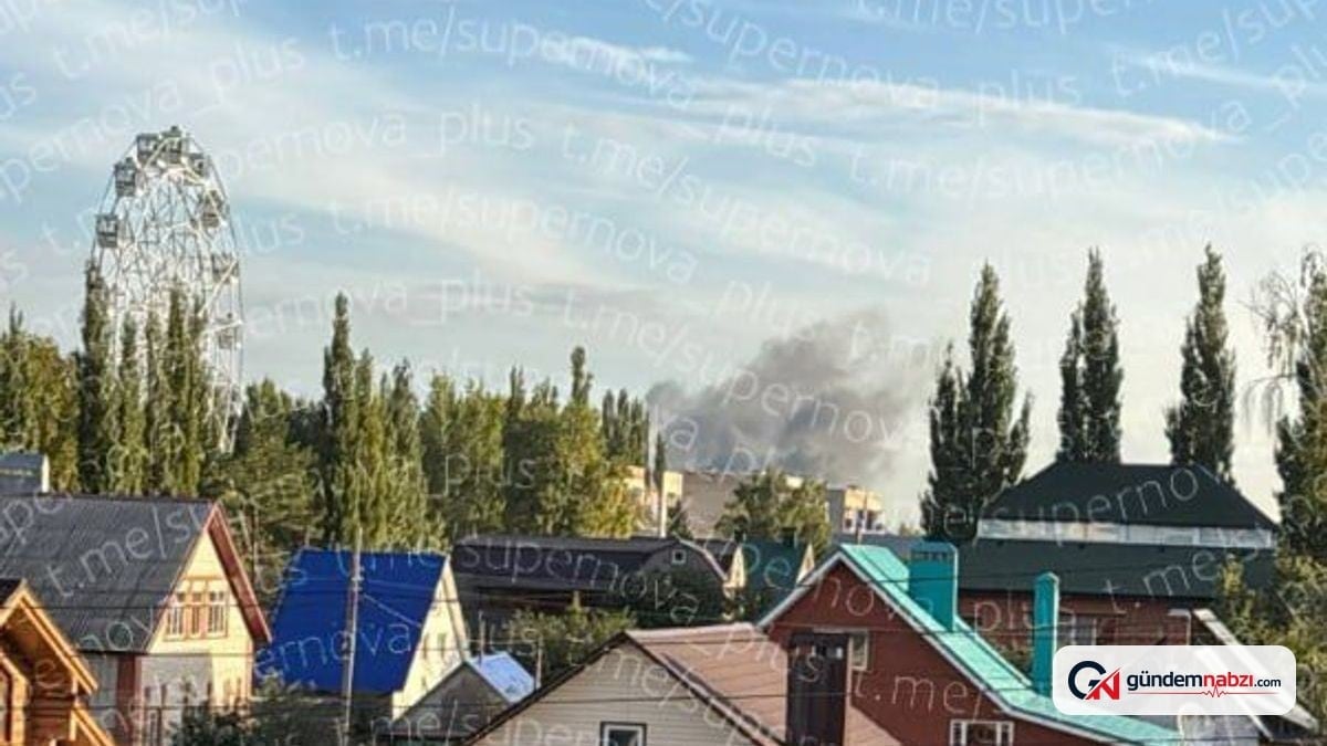 Ukrayna insansız hava araçları Rusya'daki tesisi vurdu