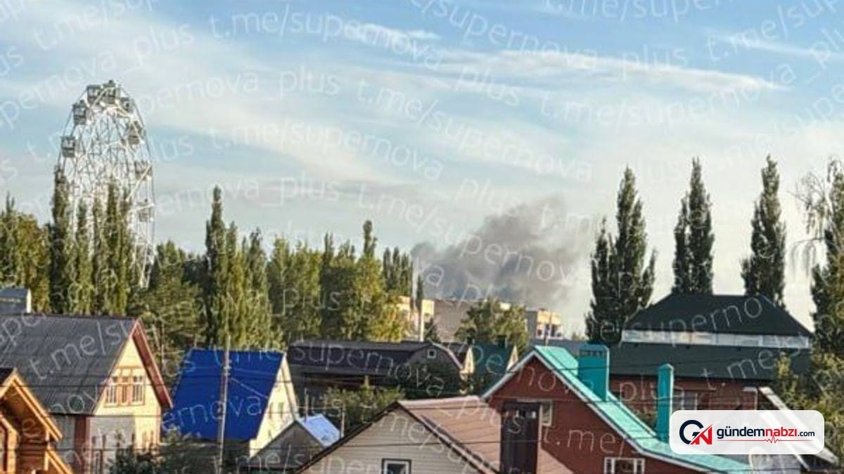 Ukrayna insansız hava araçları Rusya'daki tesisi vurdu