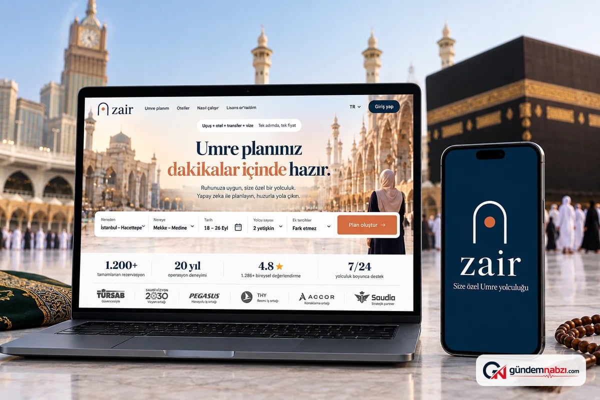 Yapay zekâlı Umre platformu Zair'e milyon dolarlık yatırım yapıldı