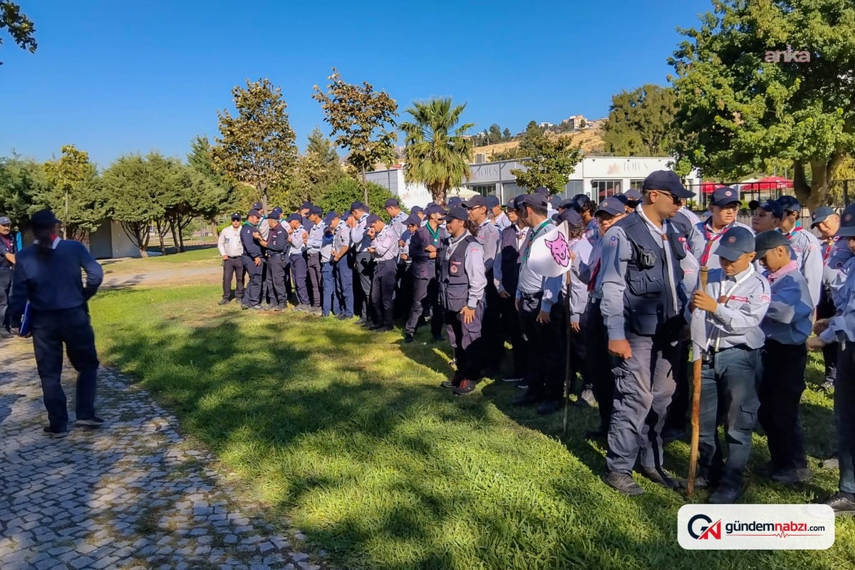 Efeler Belediyesi izcileri, "9 Eylül İzmir’in Kurtuluşu" kampına katıldı