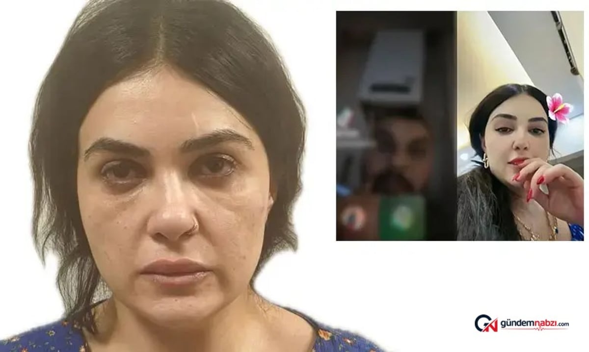 64 yıl hapis cezası ile aranan kadına canlı yayında baskın yapıldı