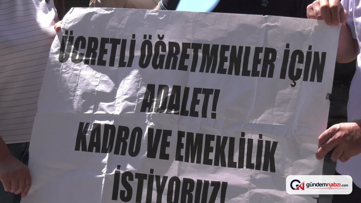 Ücretli Öğretmenler Dayanışma Derneği: Ücretli öğretmenleri yok sayarak eğitimi düzeltemezsiniz