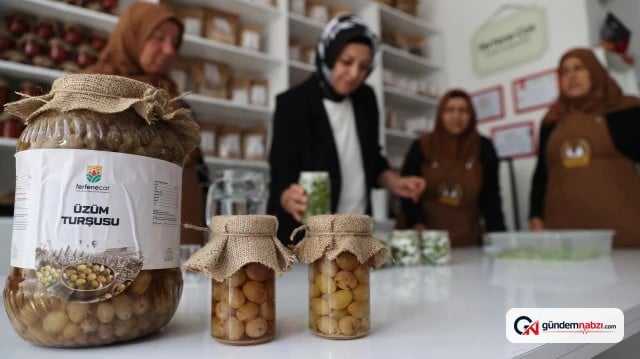 Nevşehir'in yöresel üzüm turşusu coğrafi işaretle tescillendi