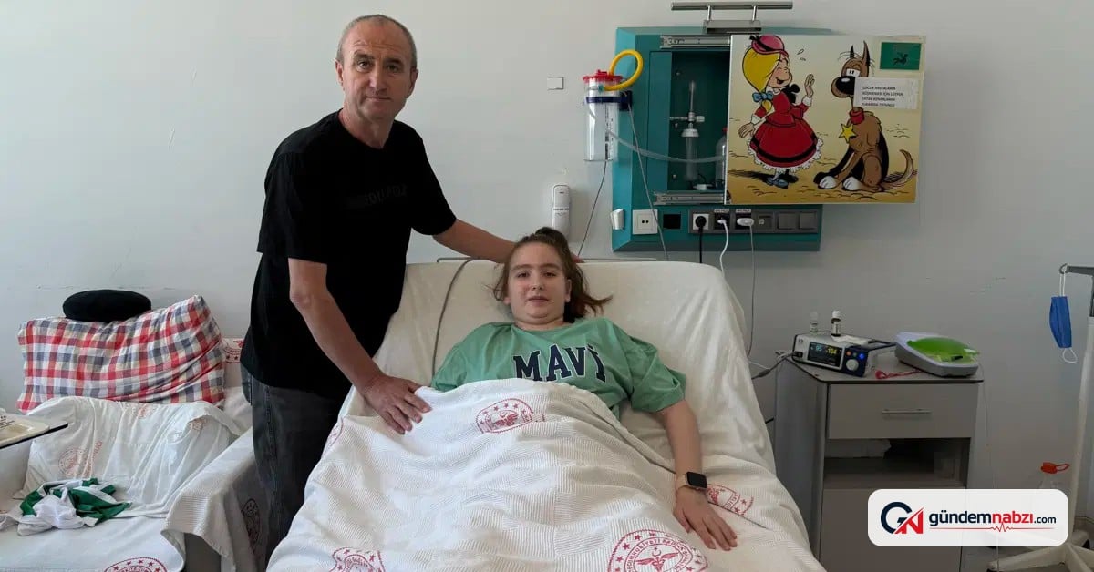 15 yaşındaki Almina, 88 gün sonra gözlerini açtı