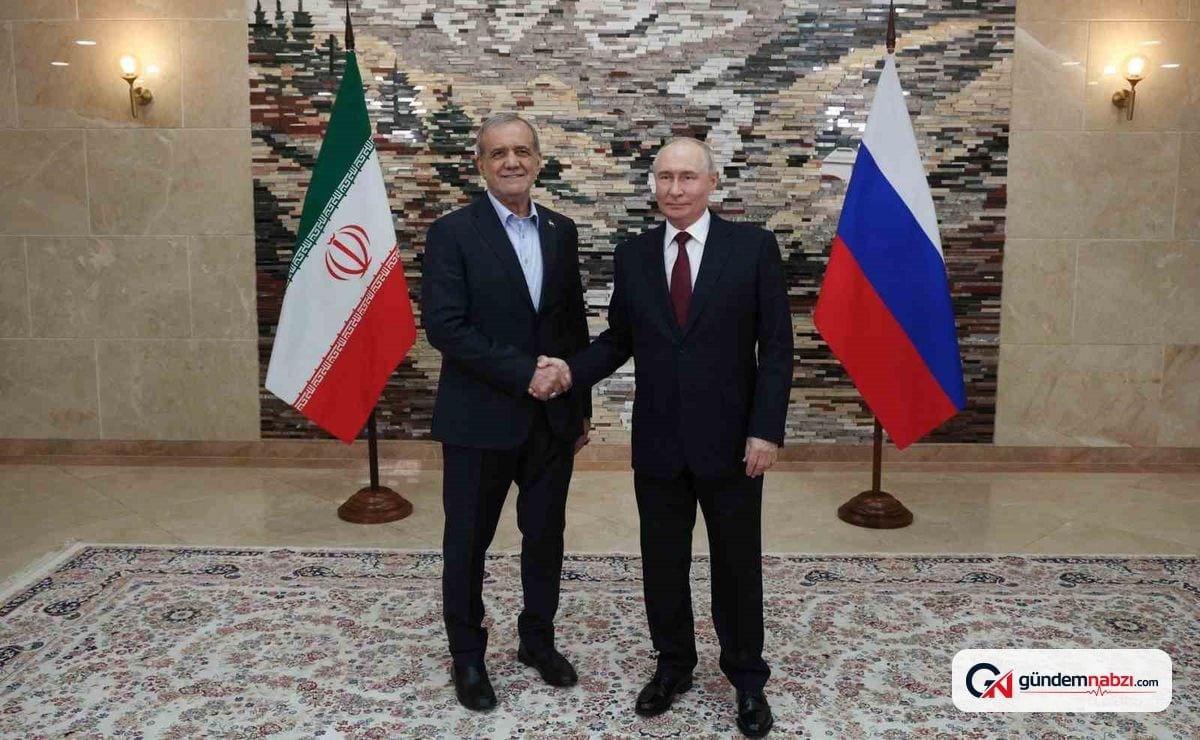 Pezeşkiyan, Bişkek’te Putin ile görüştü
