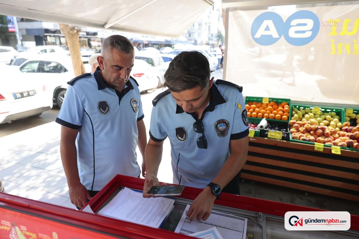 İzmir'de zincir marketlere sıfır atık denetimi yapıldı