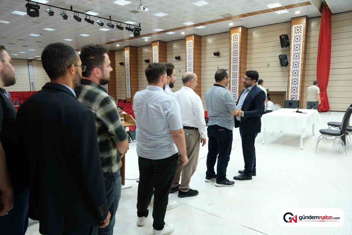 Erzincan İl Müftüsü İsmail Fakirullahoğlu personeliyle vedalaştı