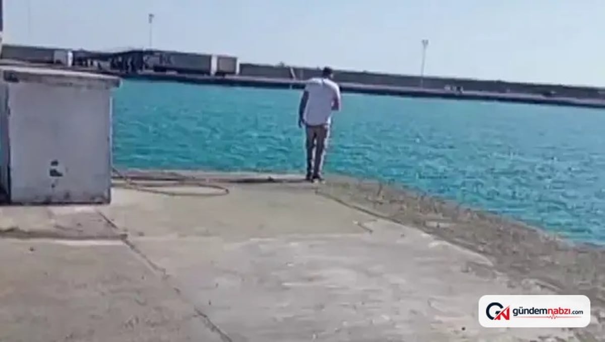 Girne açıklarında batan gemide kaybolan kardeşlerin son görüntüsü ortaya çıktı