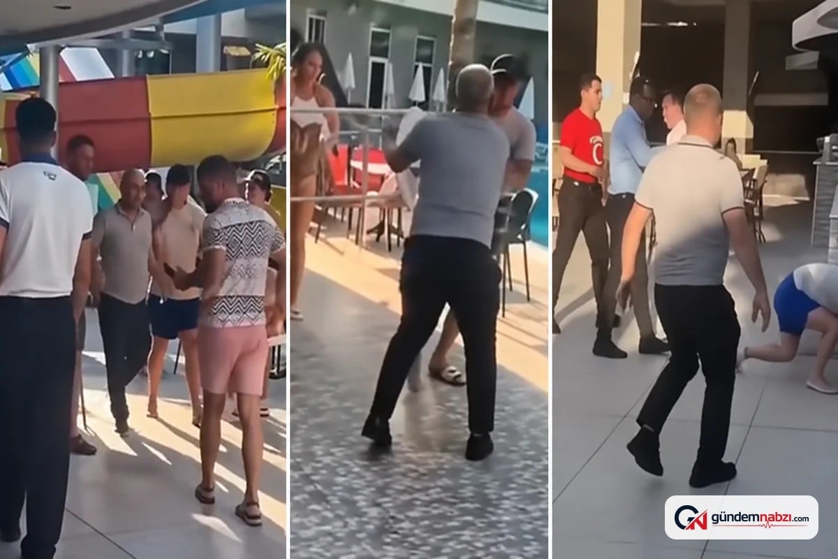 Antalya Alanya'da otelde Rus ve Ukraynalı turistler kavga etti
