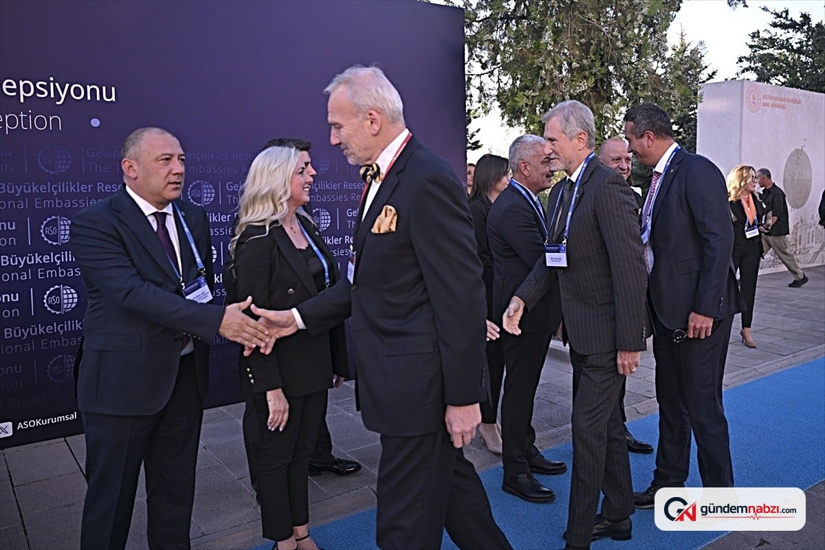 ASO'nun Geleneksel Büyükelçiler Resepsiyonu Ankara'da düzenlendi