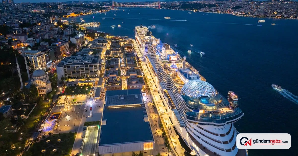 İstanbul'da kruvaziyer sezonu 12 aya yayıldı