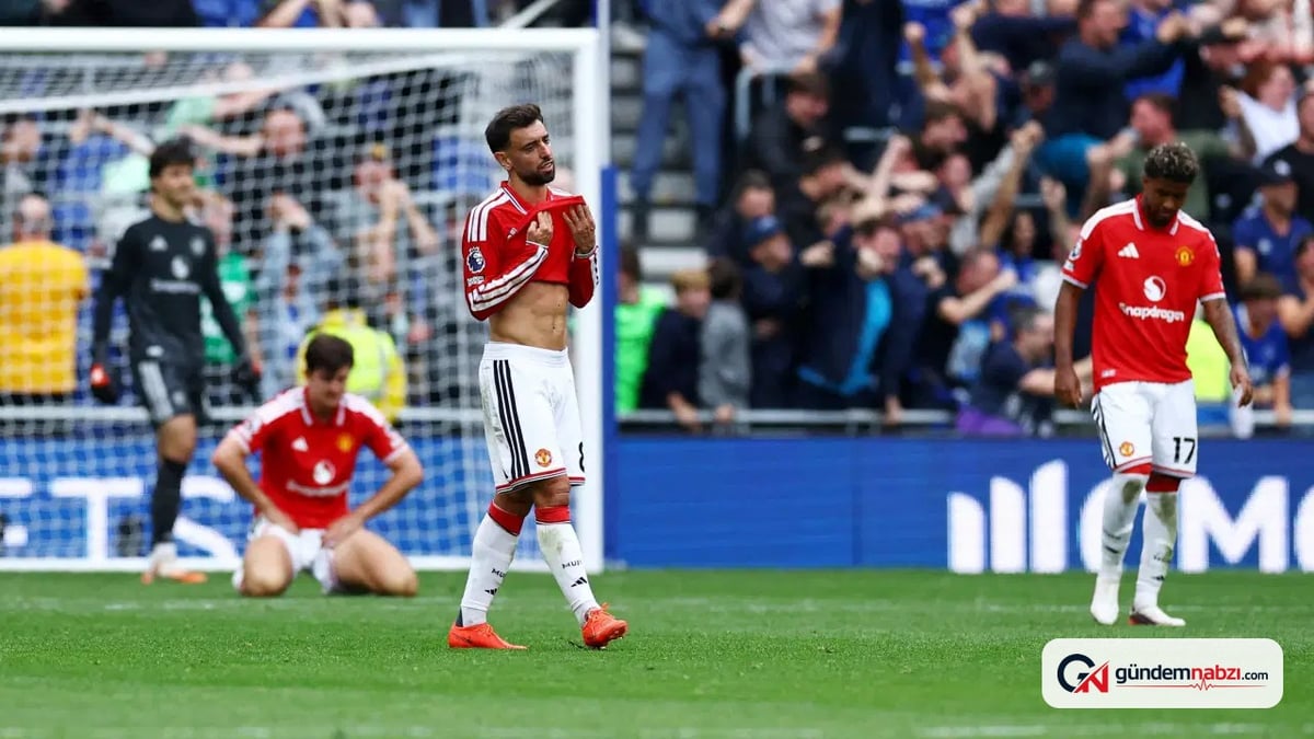 Manchester United Everton deplasmanında 2-2 berabere kaldı