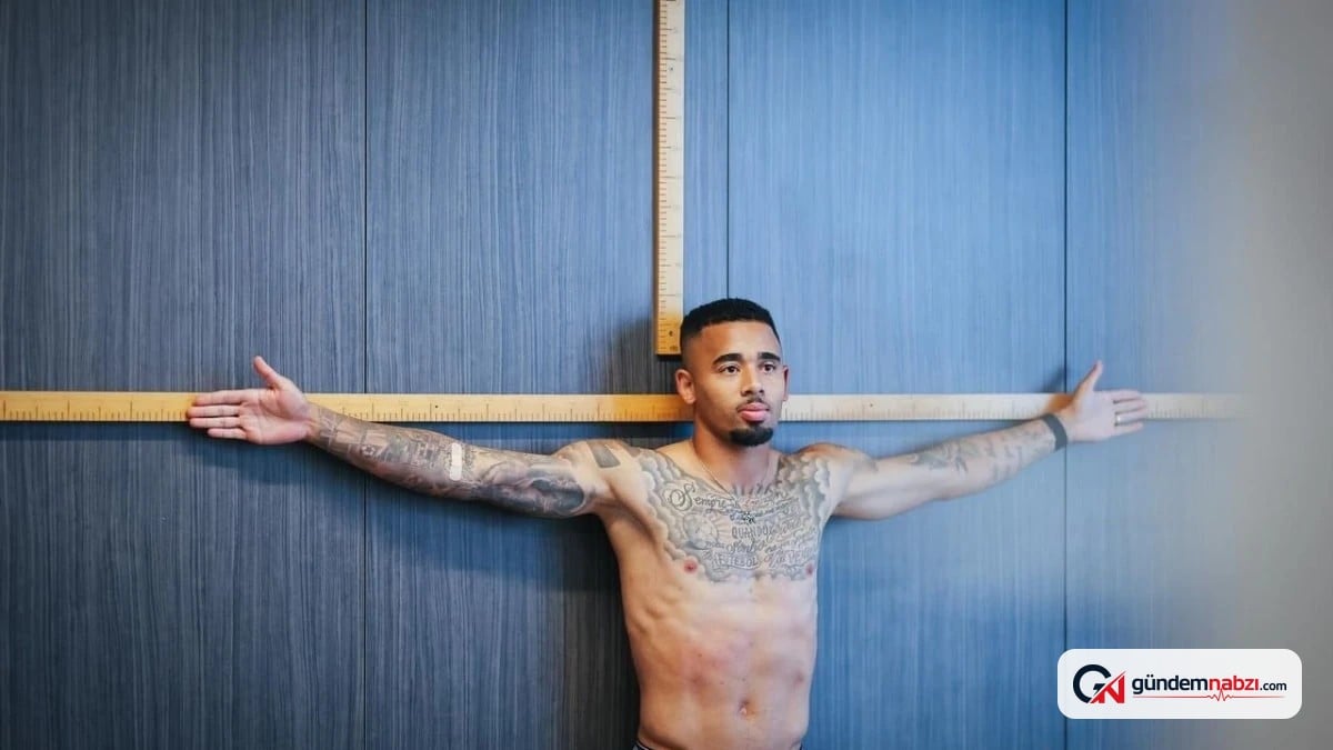 Gabriel Jesus'un sağlık kontrolündeki görüntüsü dikkat çekti