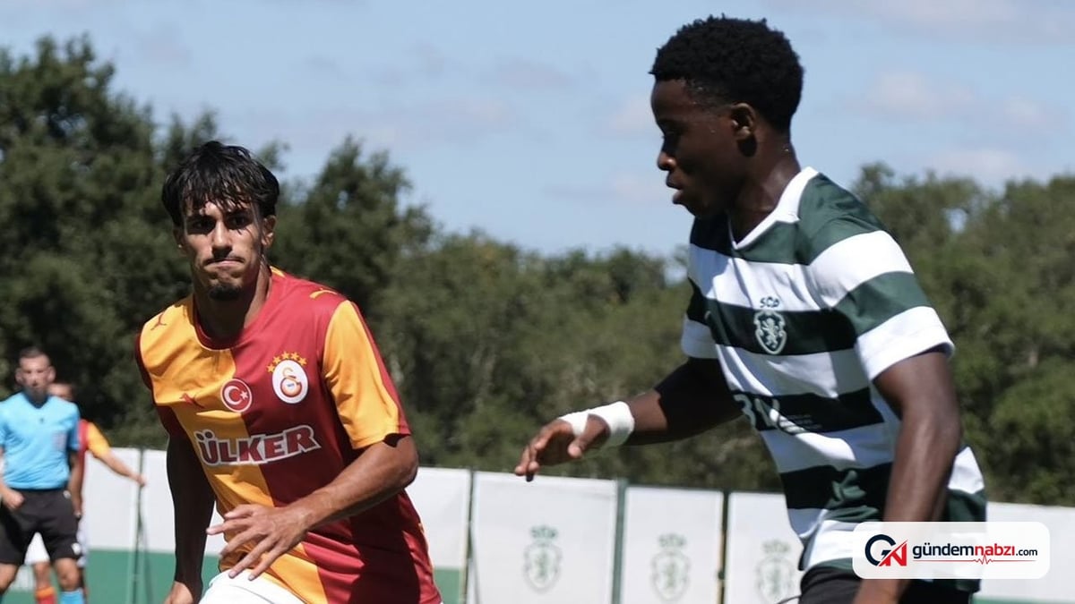 Galatasaray U19 takımı Sporting ile 2-2 berabere kaldı