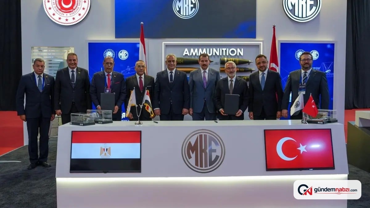 Türkiye ve Mısır savunma sanayii için mutabakat zaptı imzaladı
