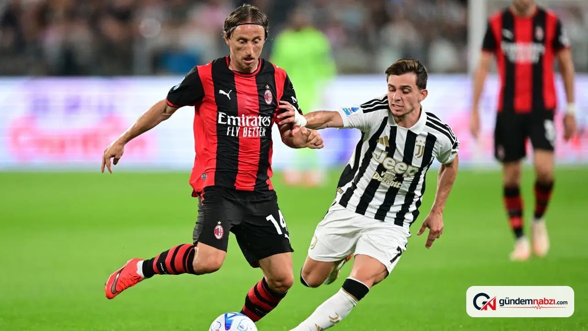 Juventus ile Milan 1-1 berabere kaldı