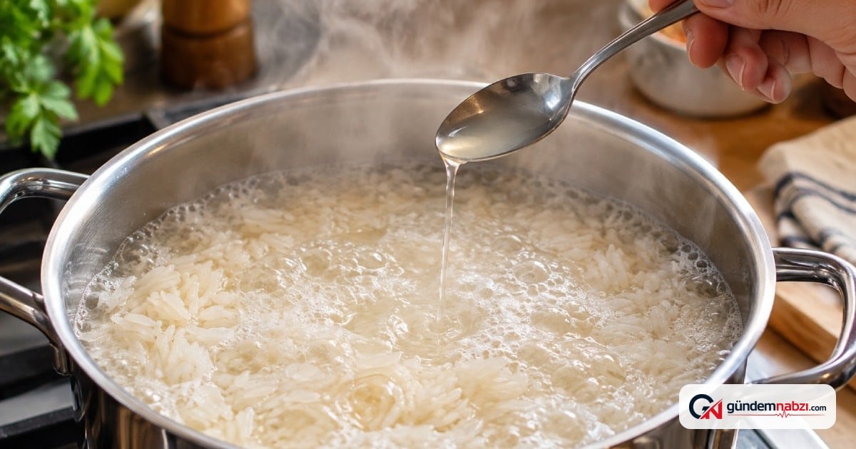 Pilavı lapa olmaktan kurtaran yöntem: Limon suyu ekleyin