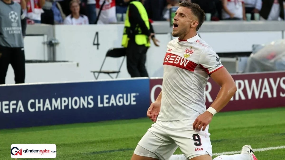 Galatasaray'ın radarındaki golcü Ermedin Demirovic, Stuttgart'ta hat-trick yaptı