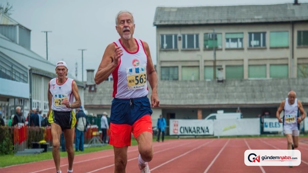 Murat Kaçar 80 yaşında 98'inci madalyasını kazandı