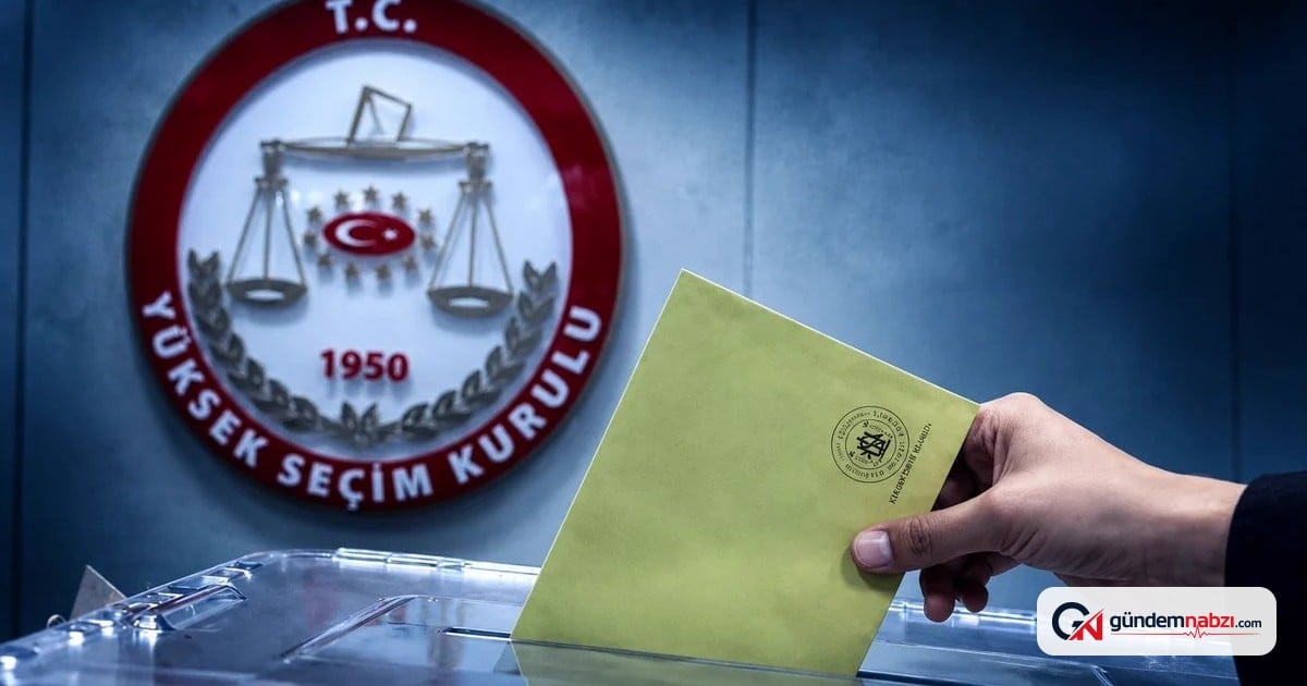 Saray'dan seçim tarihi açıklaması