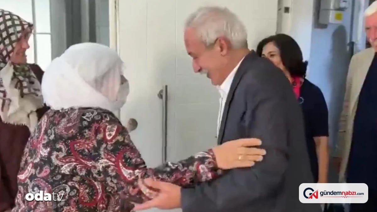Demirtaş'ın annesi Mızraklı'ya, "Sen niye tek geldin?" dedi