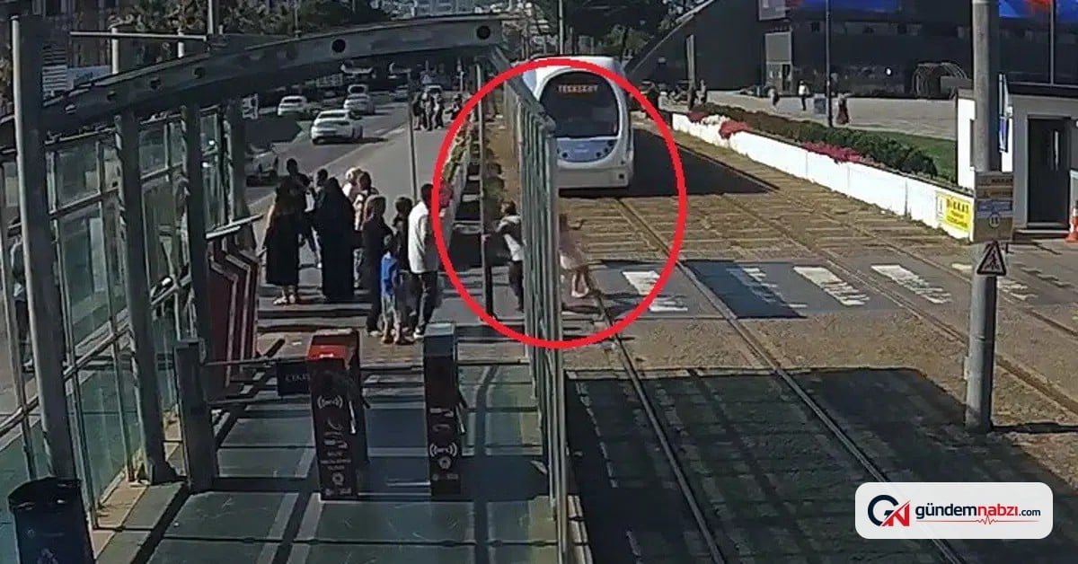 Tramvayın önüne koşan çocuğu kurtaran güvenlik görevlisi o anları anlattı