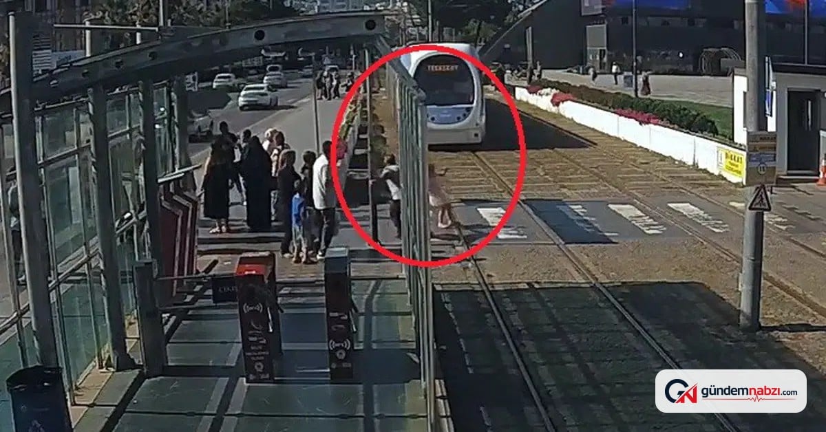 Tramvayın önüne koşan çocuğu kurtaran güvenlik görevlisi o anları anlattı