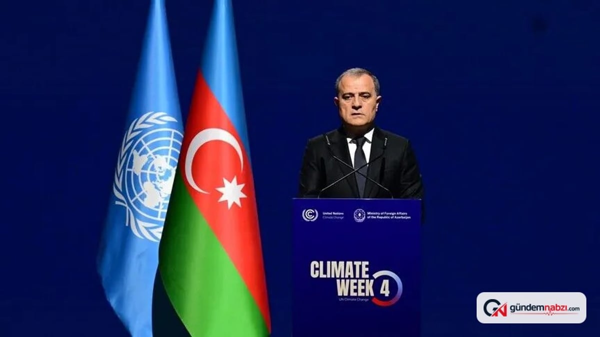 Azerbaycan'dan COP31 için Türkiye'ye destek mesajı