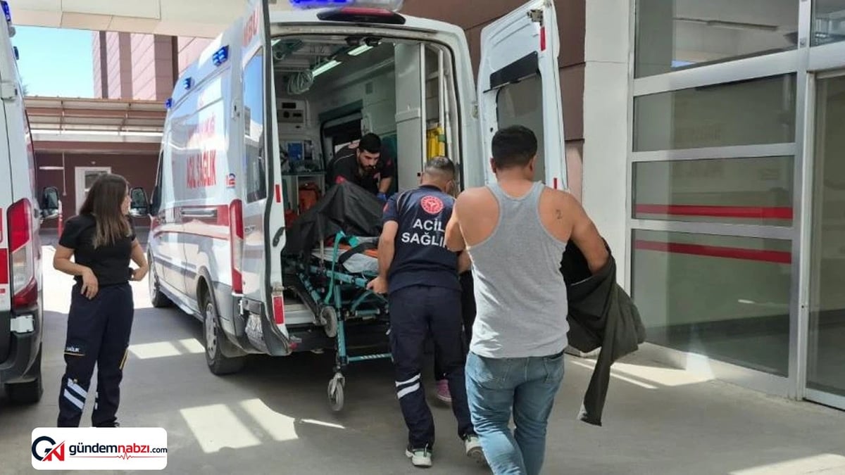 Adıyaman'da 11 yaşındaki çocuğun kullandığı forklift devrildi