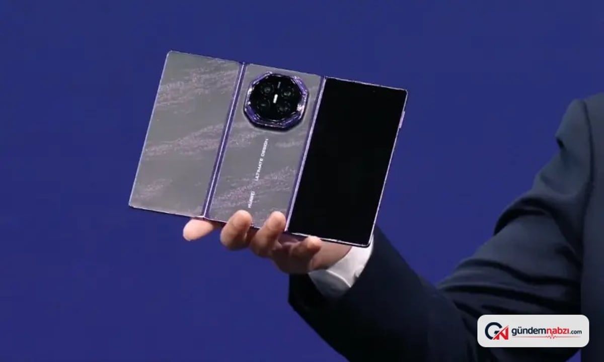Huawei Mate XT2 katlanabilir telefonu tanıttı