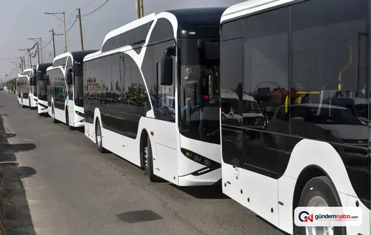 2027'de 1.500 elektrikli otobüs, 91 tehsilde hizmete girecek
