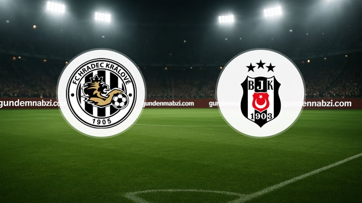 Hradec Králové - Beşiktaş maçı başladı